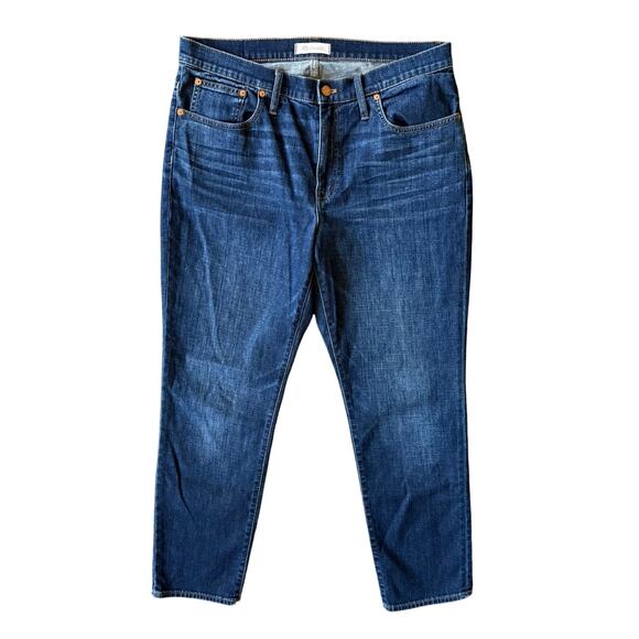 Madewell Slim Boyjean in Medium Blue Size 31 - Picture 1 of 4